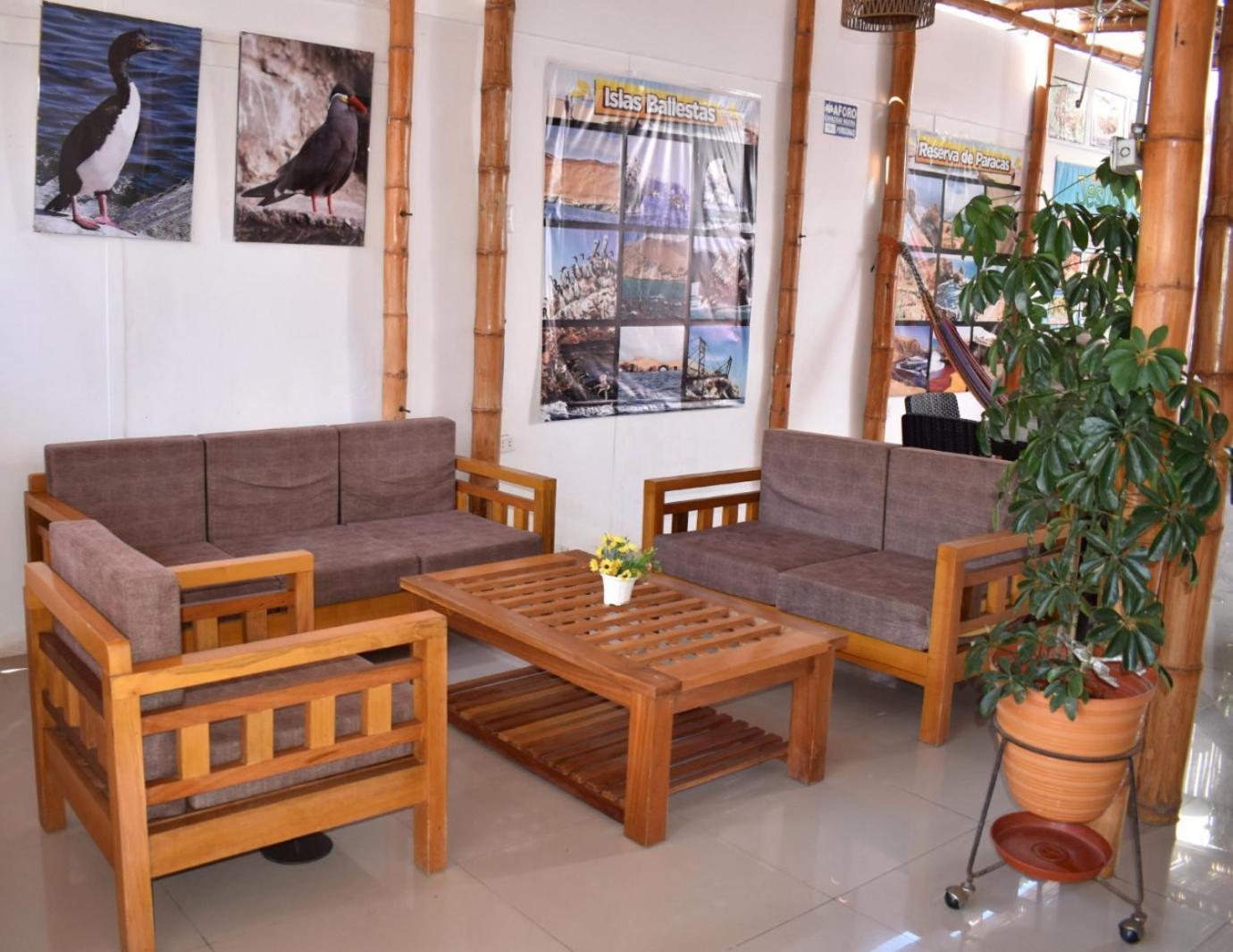 Hospedaje El Buen Samaritano Paracas Kültér fotó